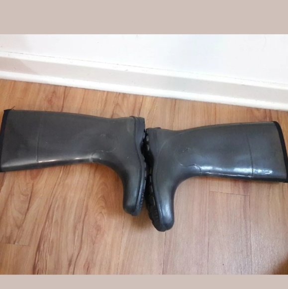 Kamik Black Tall Waterproof Rain/Snow Boots Size 8 - Picture 5 of 8